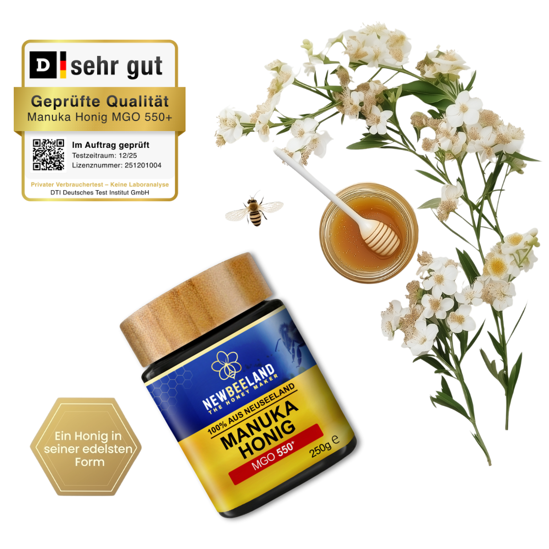 Echter Manuka Honig aus Neuseeland getestet